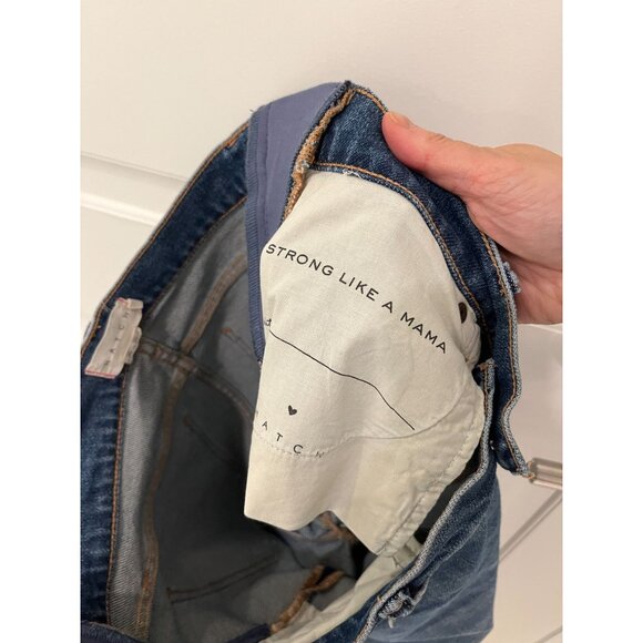 Hatch Maternity Boyfriend Jeans Size 26 EUC - Picture 12 of 14